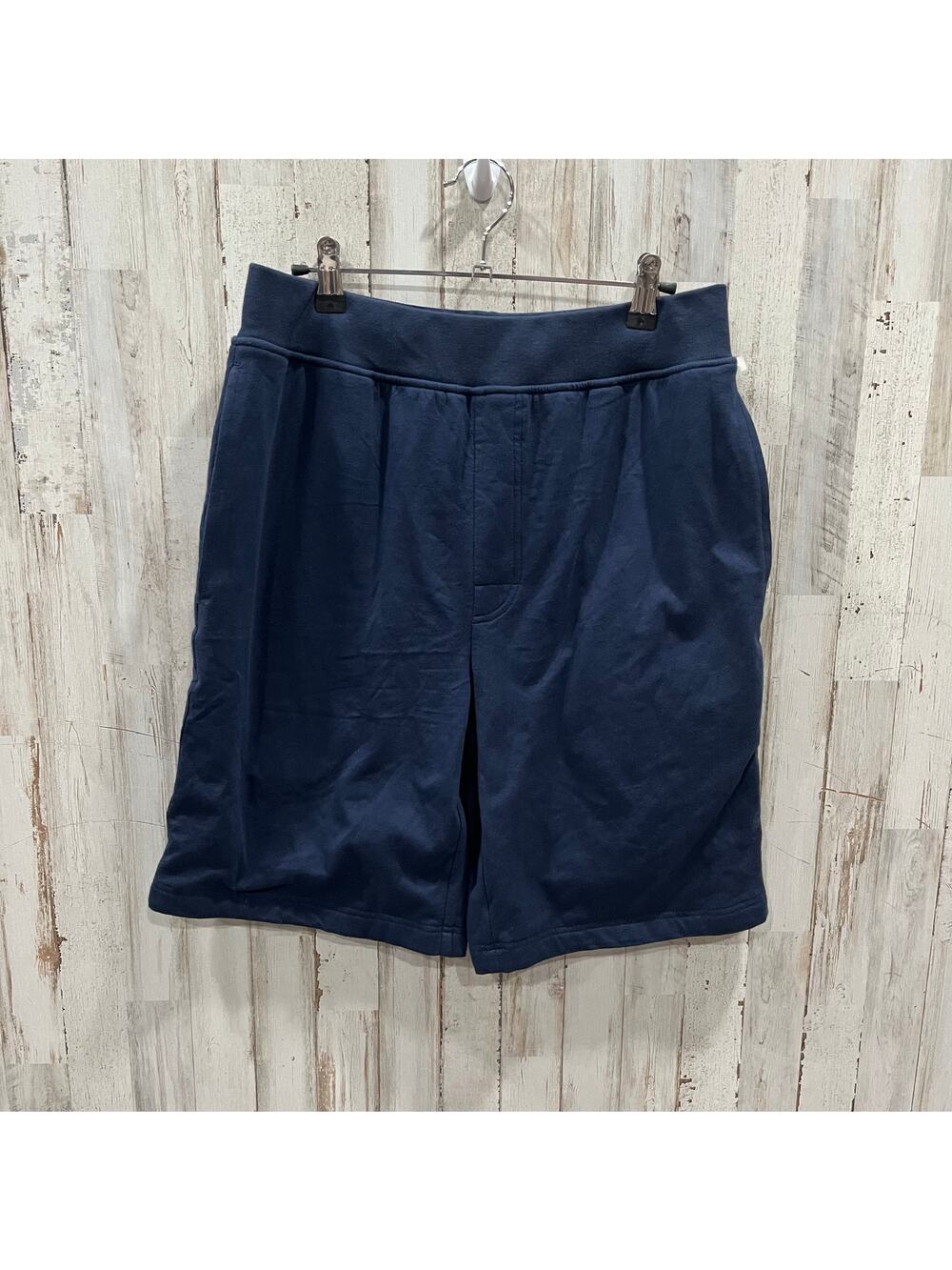 Dude Robe The Shorts Blue Terry Cloth Lined Mens Size Small/Medium Lounge